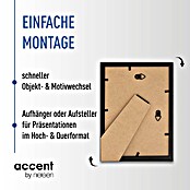 Accent Bilderrahmen Aura (Weiß, 21 x 29,7 cm / DIN A4, Holz)
