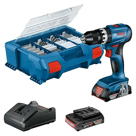 Bosch Professional AMPShare 18V Akku-Schlagbohrschrauber GSB 18V-45 PR