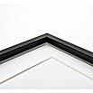 Accent Bilderrahmen Aura (Schwarz, 40 x 50 cm, Holz)