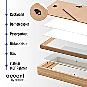 Accent Bilderrahmen Aura (Eiche, 20 x 20 cm, Holz)
