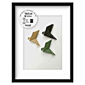 Accent Bilderrahmen Aura (Schwarz, 18 x 24 cm, Holz)