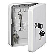 BURG-WÄCHTER Sleutelkastje Met 10 Haken En Magnetisch Slot - Keys Please - Sleutelbox 6205/10 Ni RVS/Plaatstaal