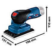 Bosch Professional Akku-Schwingschleifer GSS 12V-13 PRO SOL (Ohne Akku, Leerlaufschwingzahl: 12 000 U/min - 20 000 U/min, 12 V) | BAUHAUS