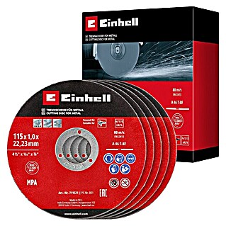 Einhell Rezni disk za metal (Promjer rezne ploče: 115 mm, 5 Kom.)