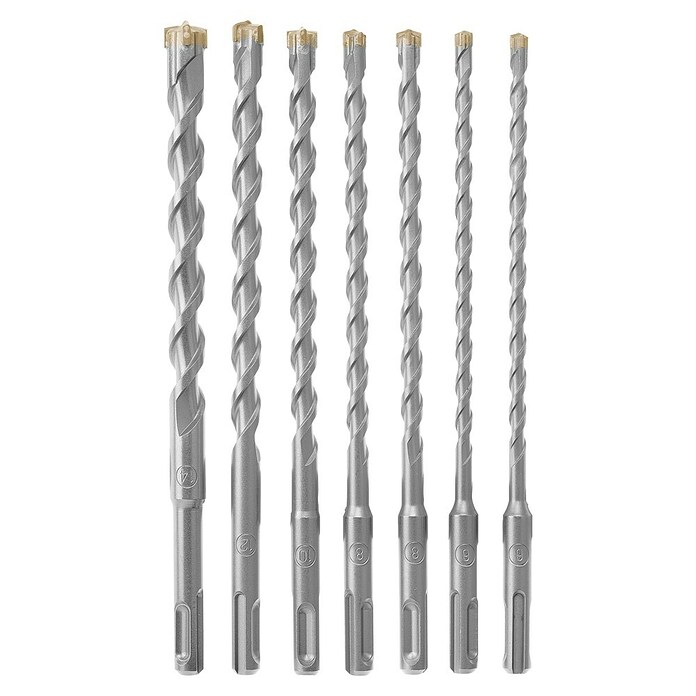Einhell Set svedrov za beton SDS-plus  (10 -del.) | 2546 - Bohrer Stein, Beton | BCDA - Zubeh Bohrm/Bohrhämmer/Akkumasch | BCD - Maschinenzubehör | BC - Maschinenzubehör | B - Werkz/Masch/Maschzubeh/Auto | BAUHAUS