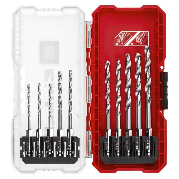 Einhell Komplet metalnih svrdla S-Box  (10 Kom.) | BAUHAUS