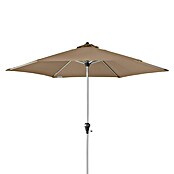 Doppler Active Okrogel senčnik Auto Tilt  (Rjava, Premer platna: 280 cm) | 8295 - Sonnenschirme | ICFA - Sonnenschutz | ICF - Sonnenschutz | IC - Freizeit im Garten | I - Stadtgarten | BAUHAUS