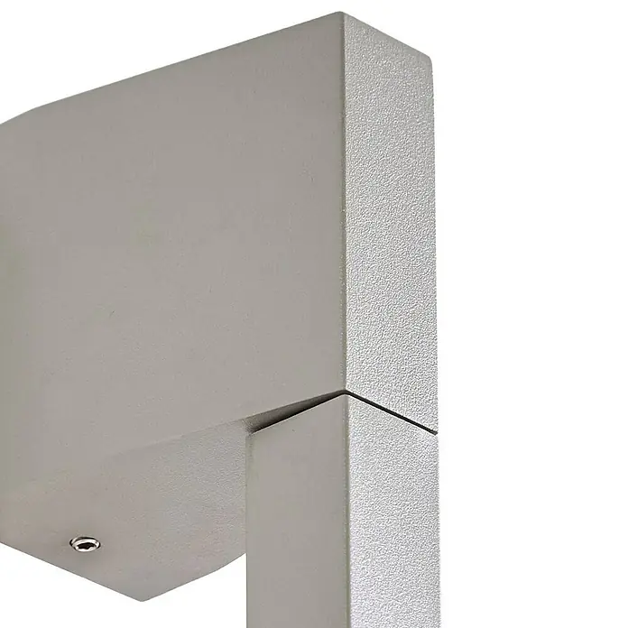 Lindby Außenwandleuchte Neano - alu / grau / zink, IP54