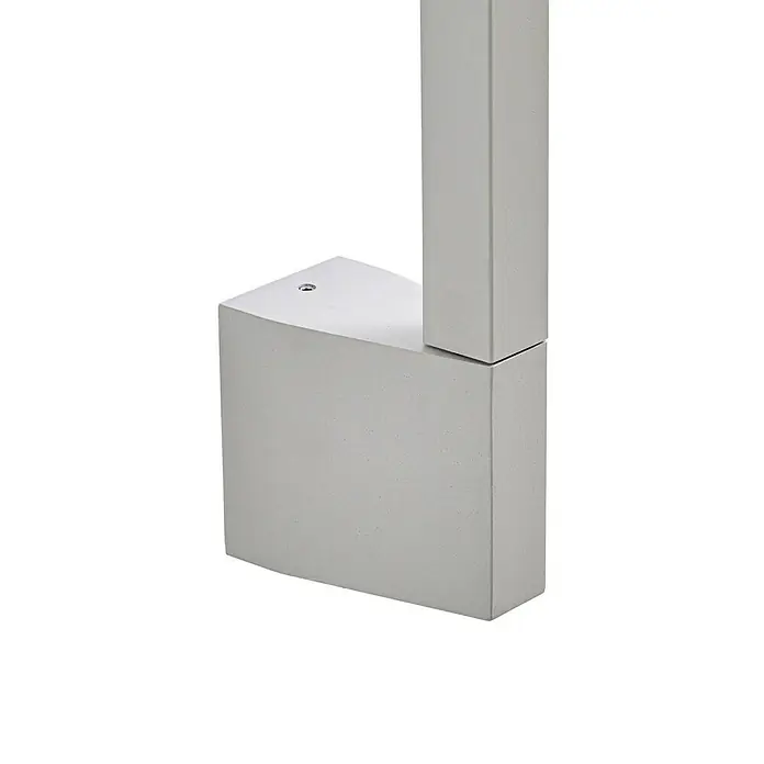 Lindby Außenwandleuchte Neano - alu / grau / zink, IP54