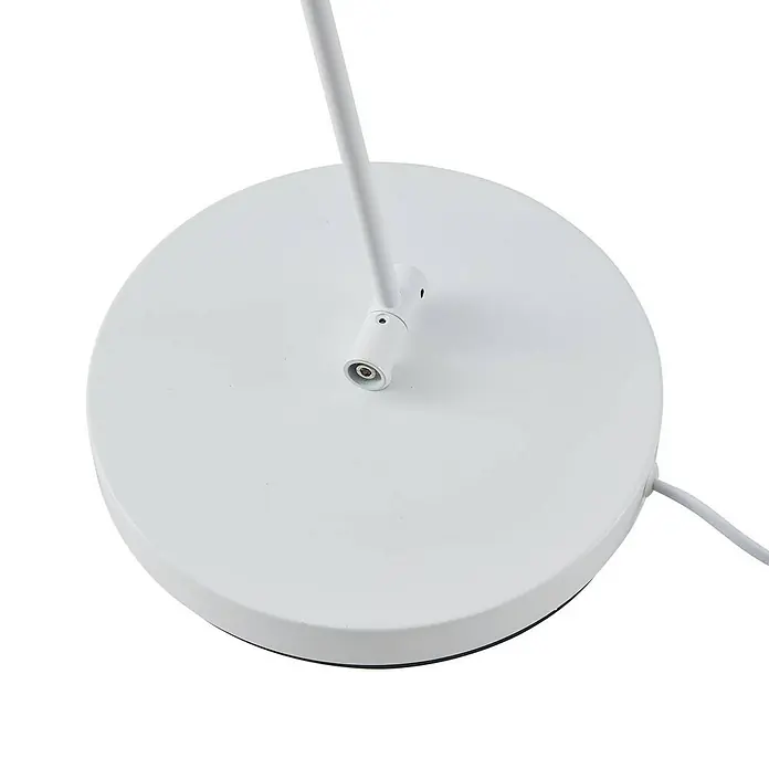 Lindby Stehleuchte Jyla - Höhe: 88 cm, weiß / opal, weiß / opal