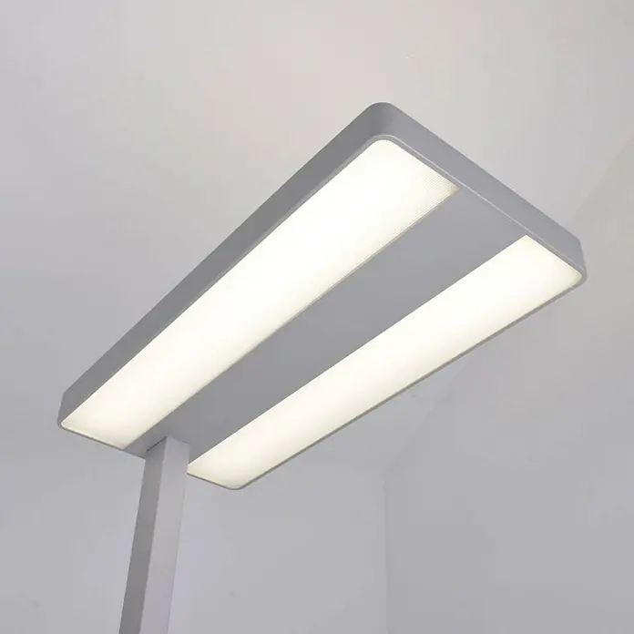 Arcchio Stehleuchte Logan Neo - alu / grau / zink, alu / grau / zink