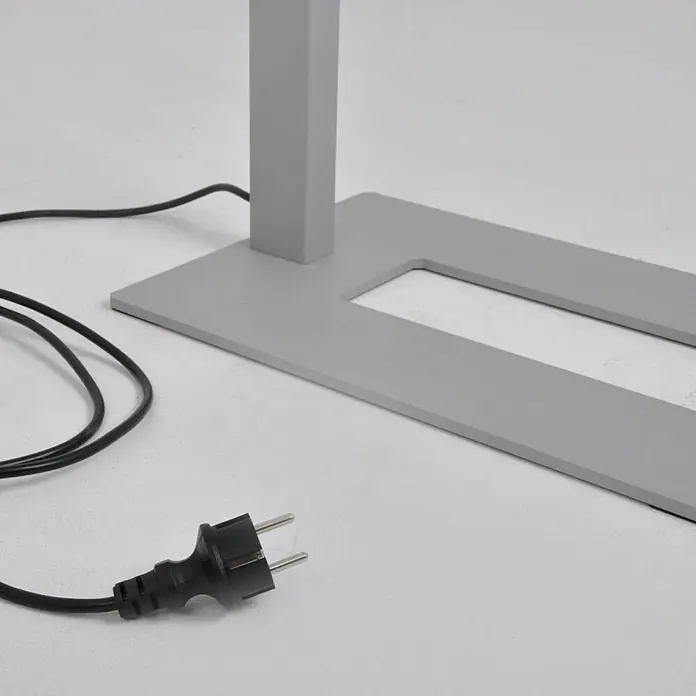 Arcchio Stehleuchte Logan Neo - alu / grau / zink, alu / grau / zink