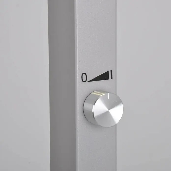 Arcchio Stehleuchte Logan Neo - alu / grau / zink, alu / grau / zink