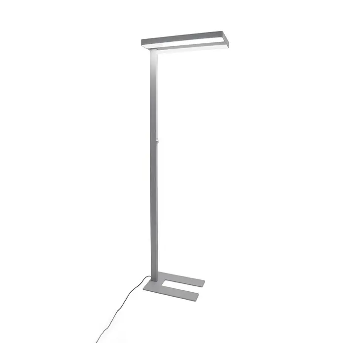 Arcchio Stehleuchte Logan Neo - alu / grau / zink, alu / grau / zink