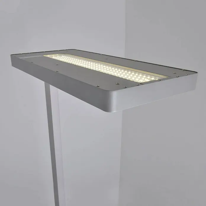 Arcchio Stehleuchte Logan Neo - alu / grau / zink, alu / grau / zink