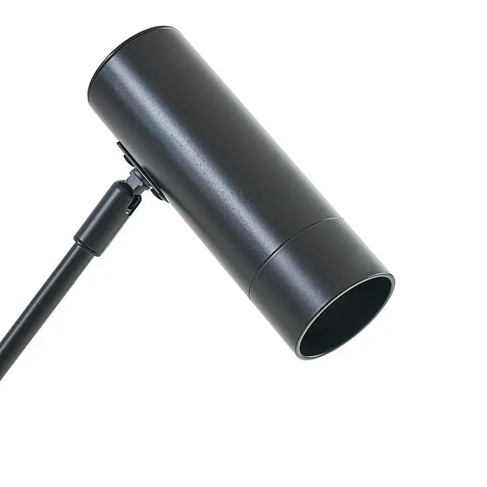 Lindby Stehleuchte Vilo - Höhe: 152 cm, schwarz, schwarz, GU10