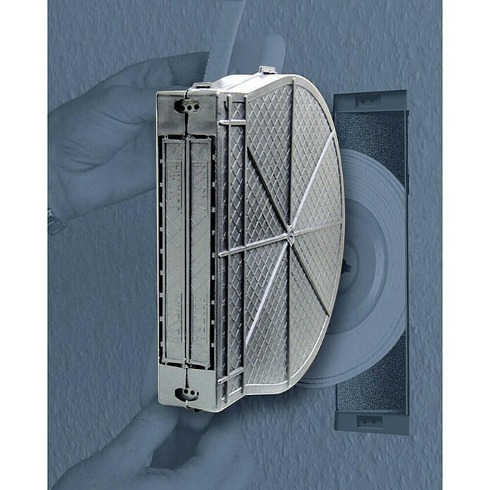 Schellenberg Caja de persiana (Distancia entre orificios: 160 mm, Anchura de la correa: 23 mm)