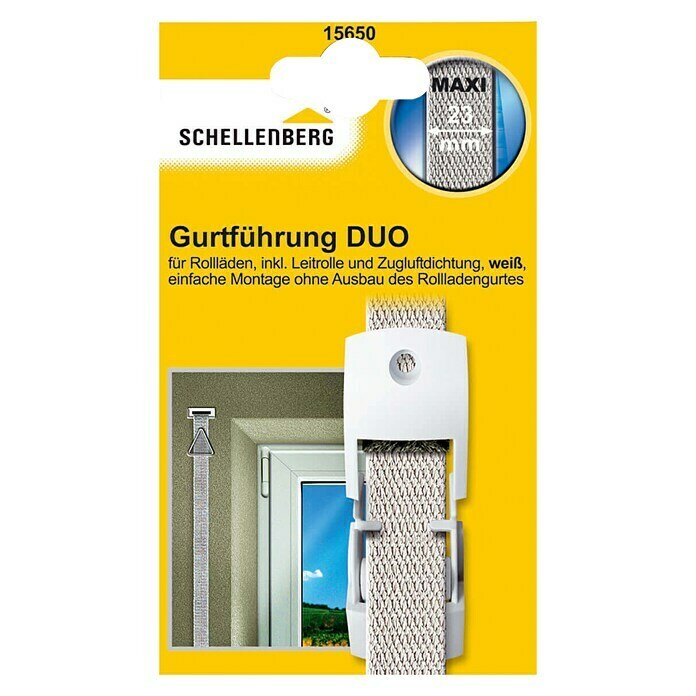 Schellenberg Gurtführung DUO MaxiGeeignet für: Rollladen-Maxi-Systeme View From Above