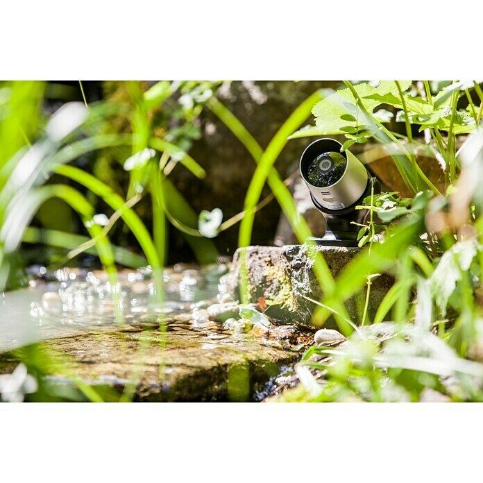 Heissner Überwachungskamera Smart Garden (1920 x 1080 Pixel, Blickwinkel: 75°)