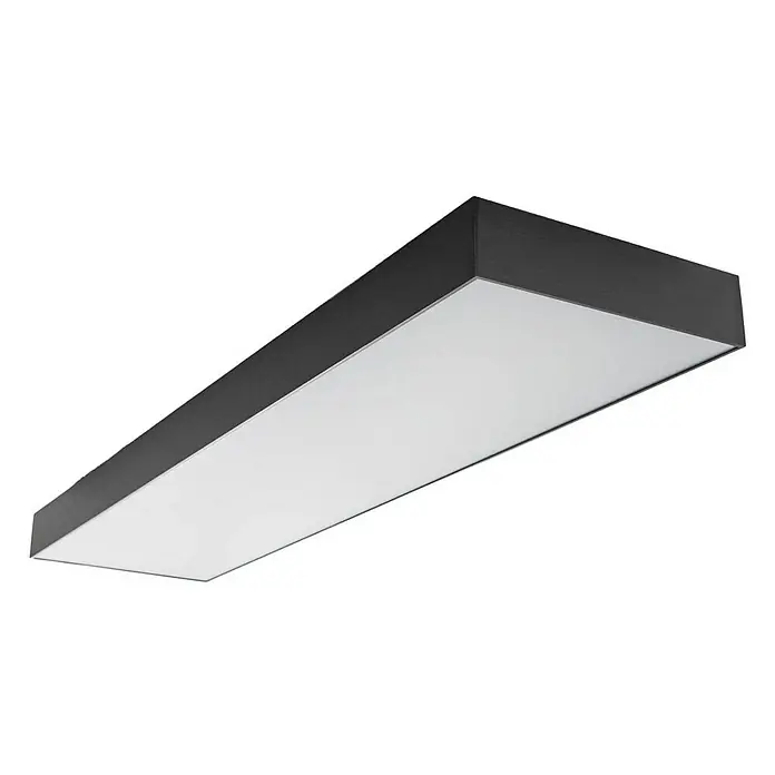 Lucande Deckenleuchte Leicy - schwarz
