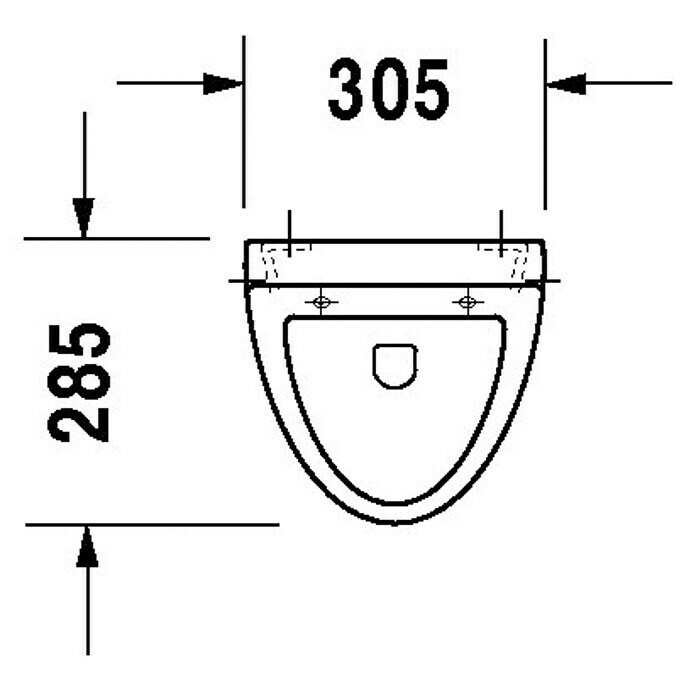 Duravit Urinal FizzMit schmutzabweisender Glasur, Zulauf: Hinten, Absaugspülung, Farbe: Weiß, Ohne Zielobjekt, Geeignet für: Montage mit Deckel Sketch