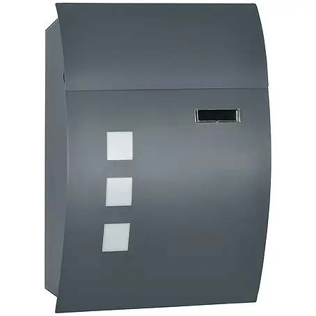 Homcom  Wandbriefkasten 1-teilig