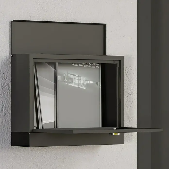 Homcom Wandbriefkasten 1-teilig - 