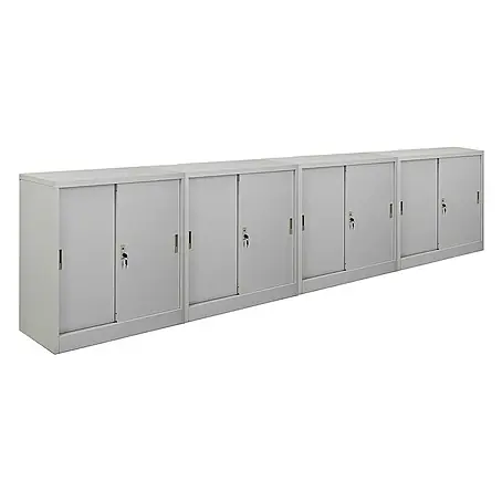 Proregal  Aktenschrank Mega Deal 4x ELEPHANT mit abschließbaren Schiebetüren