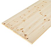 Leimholzplatte Naturwuchs (Kiefer, 2.000 x 200 x 18 mm)