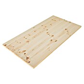 Leimholzplatte Naturwuchs (Kiefer, 2.000 x 200 x 18 mm)