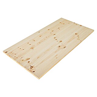 Leimholzplatte Naturwuchs (800 x 200 x 18 mm)