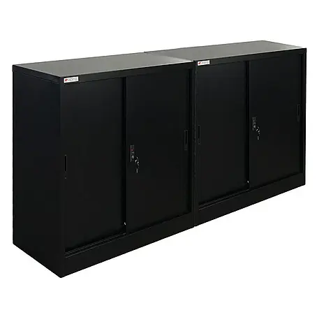 Proregal  Aktenschrank Mega Deal 2x ELEPHANT mit abschließbaren Schiebetüren