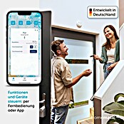 Homematic IP Funkfernbedienung Schlüsselanhänger (Schwarz, 14 x 38 x 75 mm)