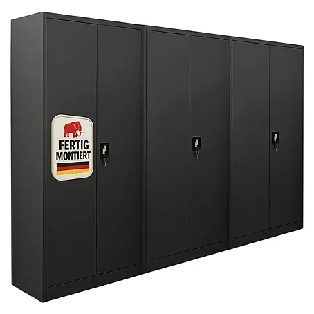 Proregal  Aktenschrank Mega Deal 3x ELEPHANT komplett montiert