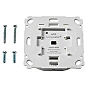 Homematic IP Conmutador inalámbrico (230 V/50 Hz, 5 A, Potencia de conexión máx.: 1.150 W)