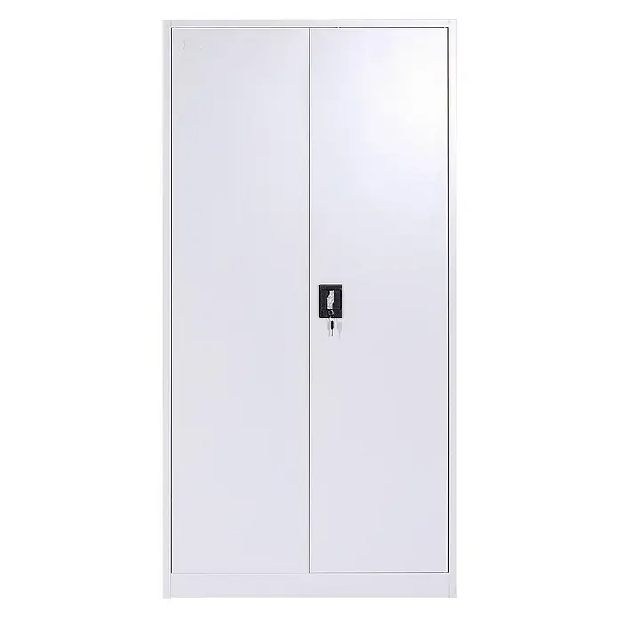 Proregal Aktenschrank mit extra Schließfach - B x T x H: 90 x 45 x 185 cm, Grau