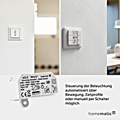 Homematic IP Phasenabschnittdimmer-Einsatz (41 x 54 x 33 mm, Unterputz)