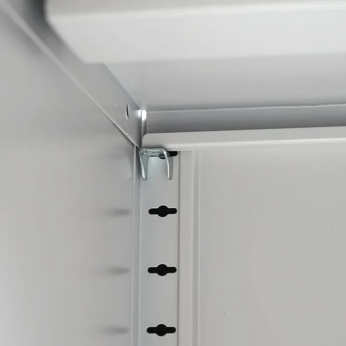 Proregal Aktenschrank klein und abschließbar - Rot