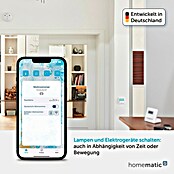 Homematic IP Funkschalter (52 x 86 x 86 mm, Weiß, 230 V/50 Hz)