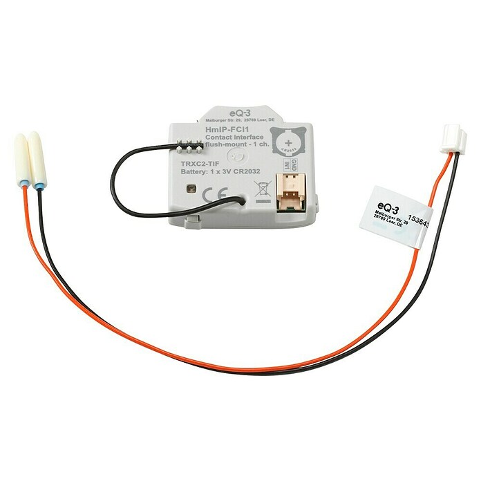 Homematic IP Adapter Kontakt-Schnittstelle (Batteriebetrieben, Unterputz, 3 V)