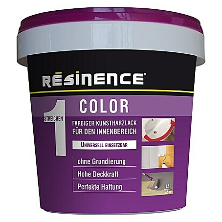 Résinence Color Farbiger Kunstharzlack (Milchig, 500 ml)