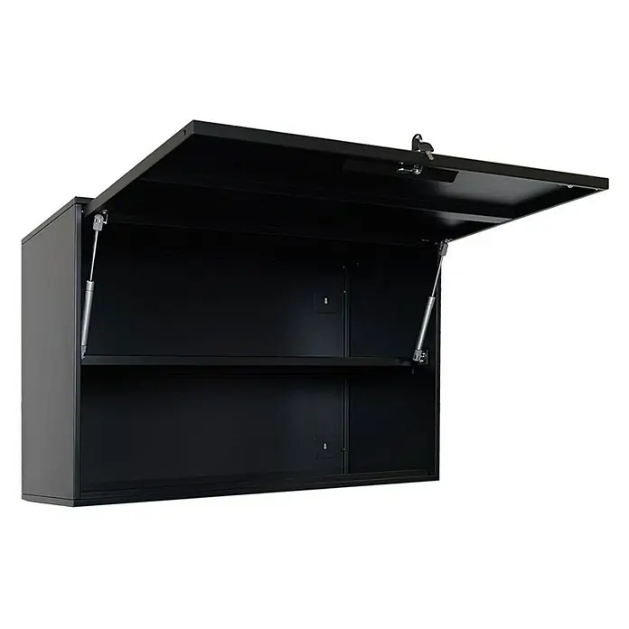 Proregal Hängeschrank Wandschrank ELEPHANT abschließbar - Schwarz