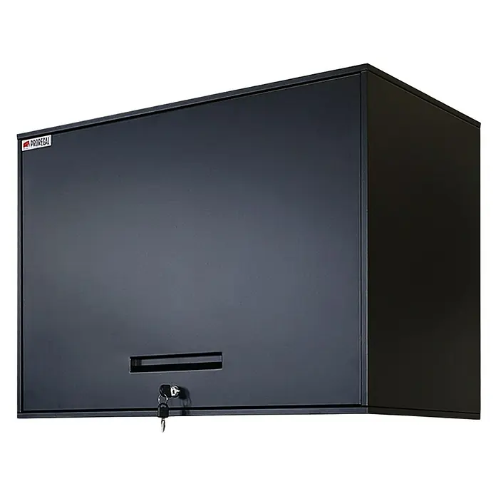 Proregal Hängeschrank Mega Deal 5x Wandschrank ELEPHANT abschließbar - Schwarz