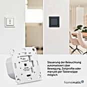Homematic IP Phasenabschnittdimmer-Einsatz (37 x 71 x 71 mm, Unterputz, 230 V/50 Hz)