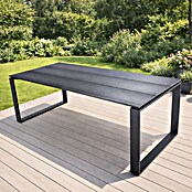 Sunfun Vrtna miza Devon  (Do x Š x V: 210 x 100 x 74 cm, Aluminij in kompozit iz rastlinskih vlaken, Pravokotna, Antracit) | 8270 - Tische Metall | ICAA - Sommermöbel Tische | ICA - Sommermöbel | IC - Freizeit im Garten | I - Stadtgarten | BAUHAUS