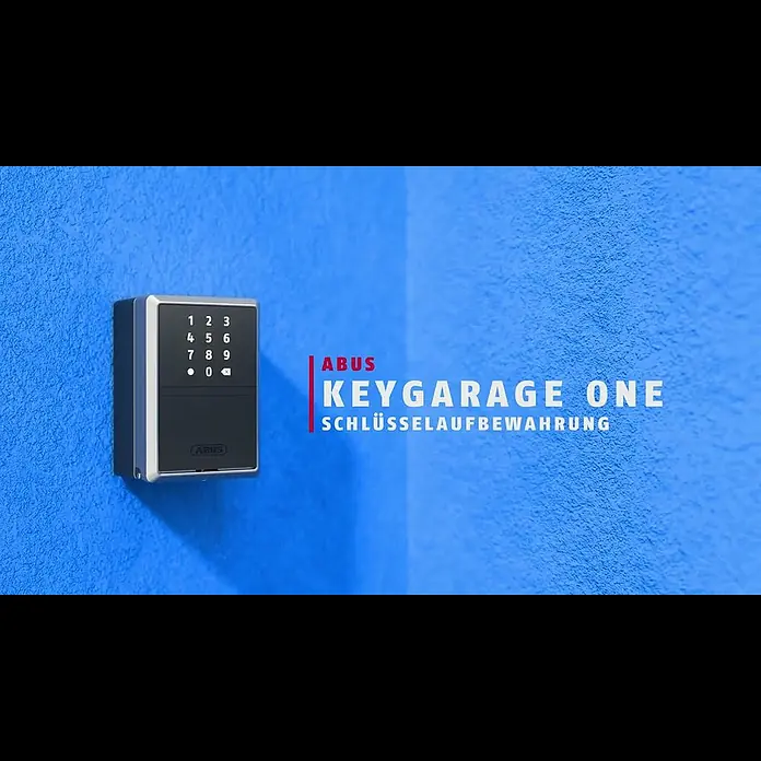 Abus Schlüsselbox Key Garage 797 Smart Bluetooth - Geeignet für: Bis zu 20 Schlüssel, L x B x H: 63 x 82,5 x 179 mm, Mit Bügel - ABUS smarte Schlsselbox | KEYGARAGE One