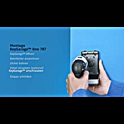 Abus Schlüsselbox Key Garage 787 Smart Bluetooth (Geeignet für: Bis zu 20 Schlüssel, L x B x H: 63 x 82,55 x 120 mm, Ohne Bügel) | BAUHAUS