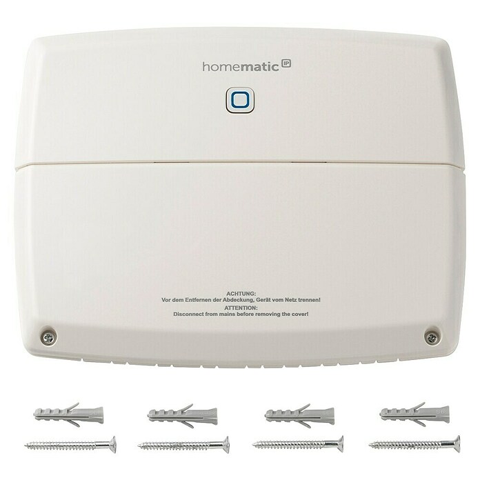 Homematic IP Centro de control (Blanco, 3,4 x 19,9 x 15,6 cm)