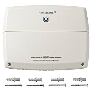 Homematic IP Centro de control Multi IO Box (Blanco, 3,4 x 19,9 x 15,6 cm)