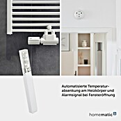 Homematic IP Fenster- & Türsensor (Weiß, 19 x 166,5 x 12,5 mm, Batteriebetrieben)